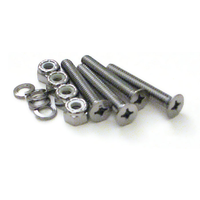 1/4" diameter x 1-5/8" (L) chrome screw set for train horn valve