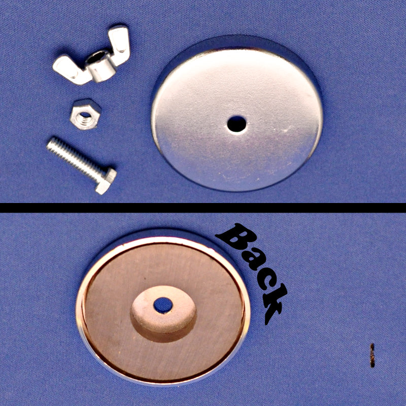 M80 magnet mount for oversized load flags