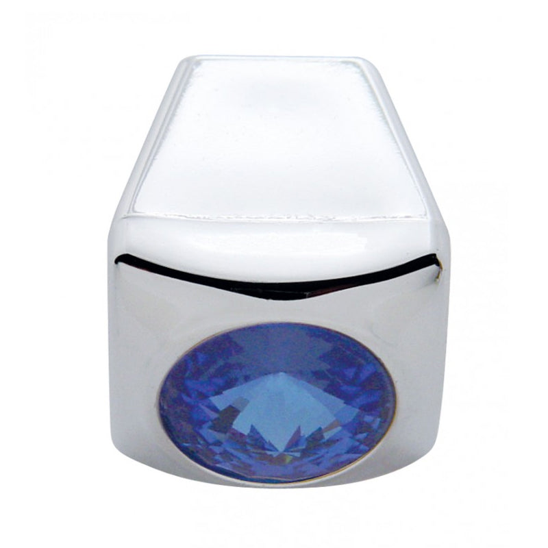 Chrome plastic air conditioner/heater slider control knob with jewel - 3/PACK