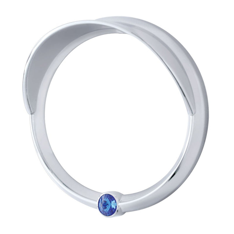 Freightliner Century/Coronado chrome plastic large speedometer/tachometer gauge bezel w/jewel