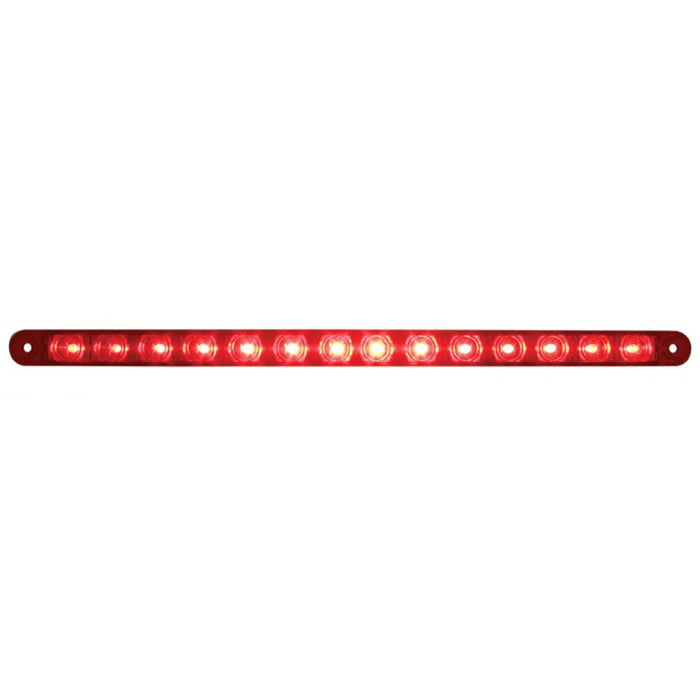 Red thin 12" long LED stop/turn/tail light bar