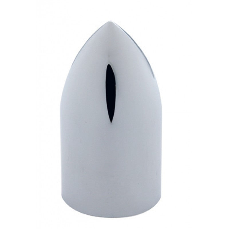 33mm chrome plastic bullet style screw-on lug nut cover