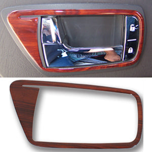 Kenworth W900/T660 plastic wood look door handle surround