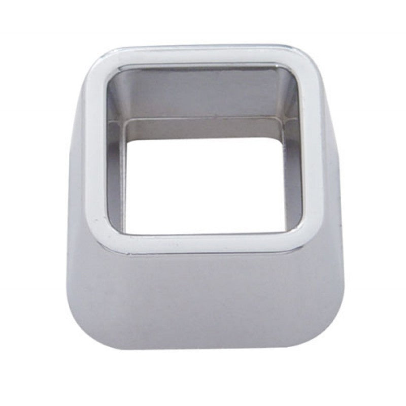 Kenworth chrome plastic turn signal and warning light indicator bezel - 3/PACK