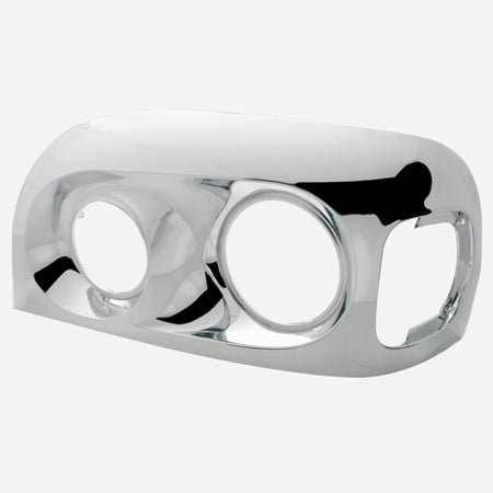 Freightliner Century 2005+ chrome plastic headlight bezel - SINGLE