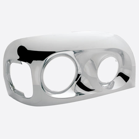Freightliner Century 2005+ chrome plastic headlight bezel - SINGLE