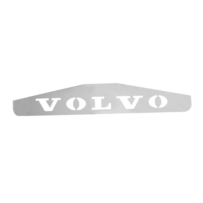 "Volvo" chrome 24" mudflap weight w/welded studs