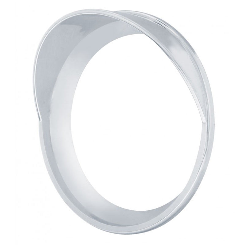 Kenworth T660/W900 chrome plastic large gauge bezel