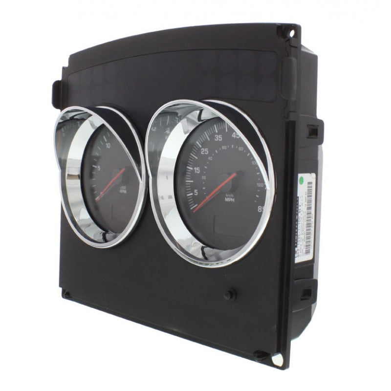 Kenworth T660/W900 chrome plastic large gauge bezel