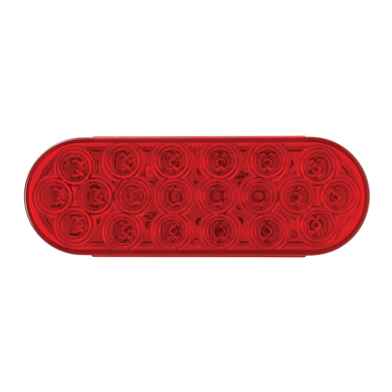 "Fleet" Red oval 20 diode LED stop/turn/tail light