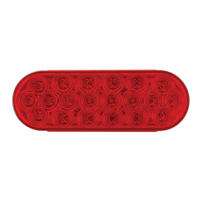 "Fleet" Red oval 20 diode LED stop/turn/tail light