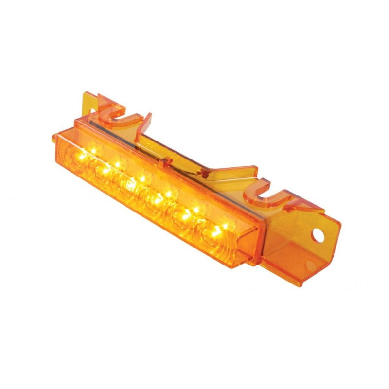 Volvo VNL amber 6 diode LED cab marker light
