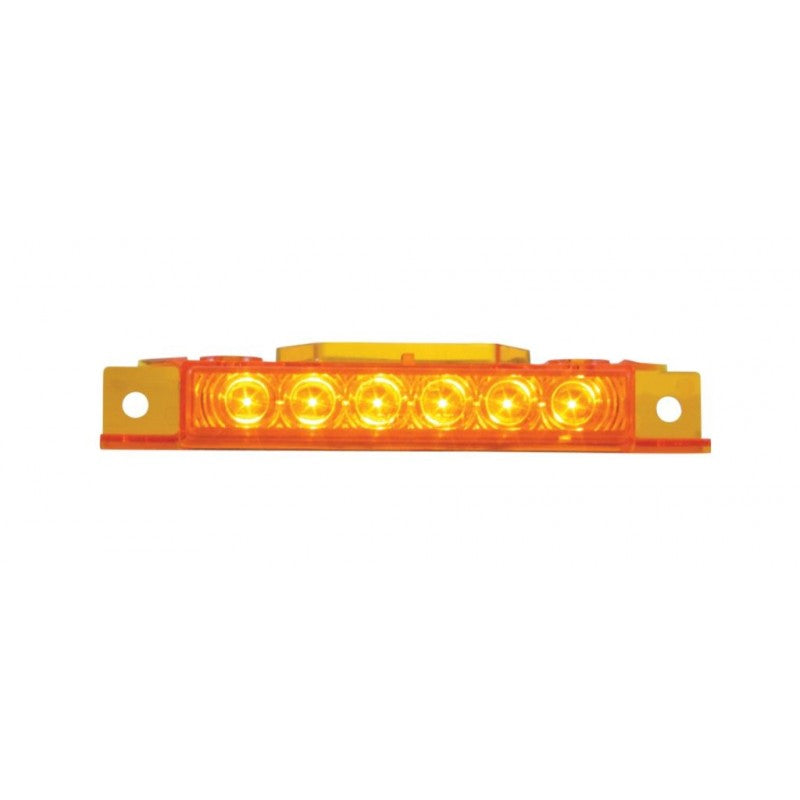 Volvo VNL amber 6 diode LED cab marker light