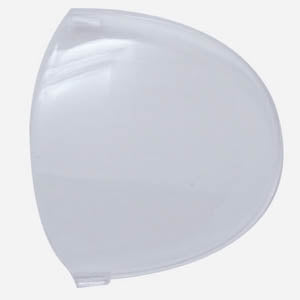 Kenworth W900/T660 plastic round dome light lens - PAIR