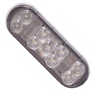 Maxxima white oval 9 diode LED backup reverse light