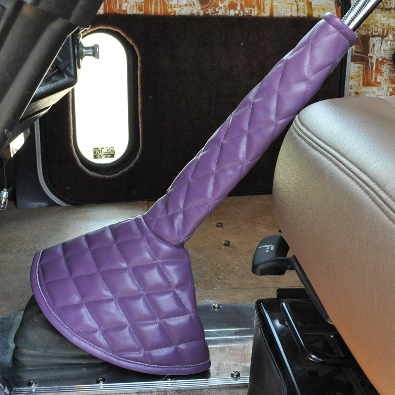 17"/24" quilted vinyl gear shift tower cover and boot