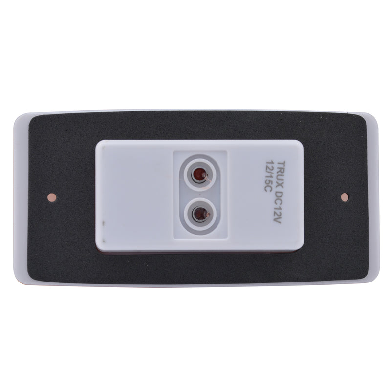 Amber 20 diode LED marker light for Freightliner visors - CLEAR lens