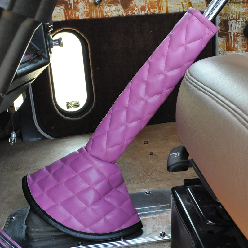 17"/24" quilted vinyl gear shift tower cover and boot