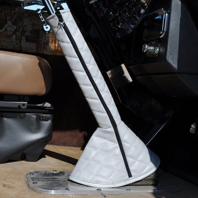 17"/24" quilted vinyl gear shift tower cover and boot