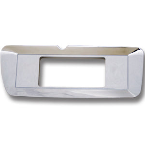 Kenworth W900/T660 chrome plastic headliner pocket bezel