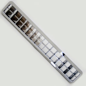 Kenworth W900/T660 chrome plastic windshield defroster vent