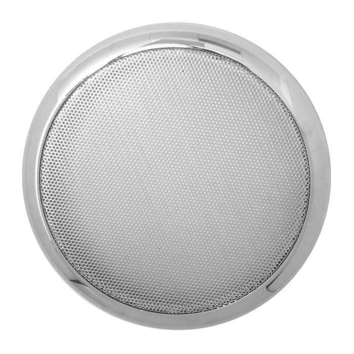 Peterbilt 386/389 chrome plastic 6.5" round speaker cover