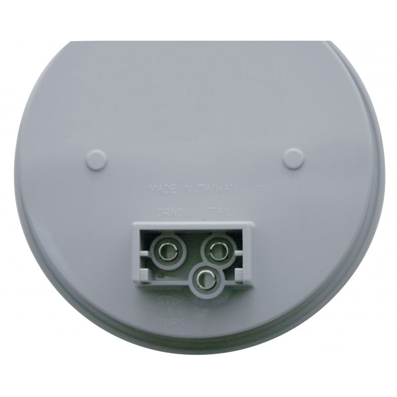 Red 4" round 12 diode LED stop/turn/tail light with reflector