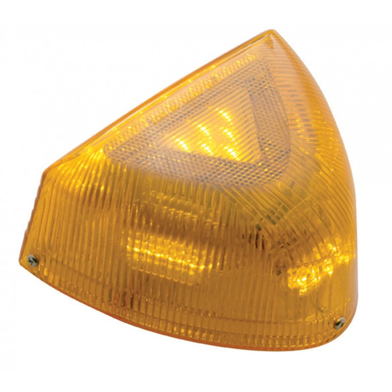 Amber 37 diode LED Peterbilt dual headlight turn signal