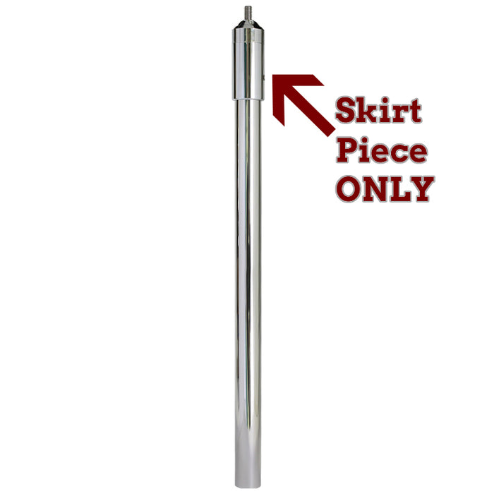 Billet aluminum gear shifter skirt - 3-3/8" tall