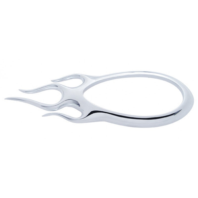 "Inferno" chrome plastic bezel for Teardrop LED lights