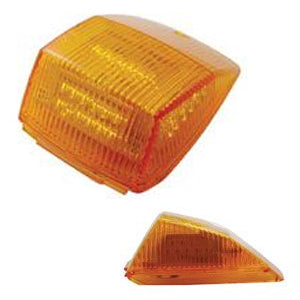 Amber 42 diode LED Kenworth-style rectangular cab light