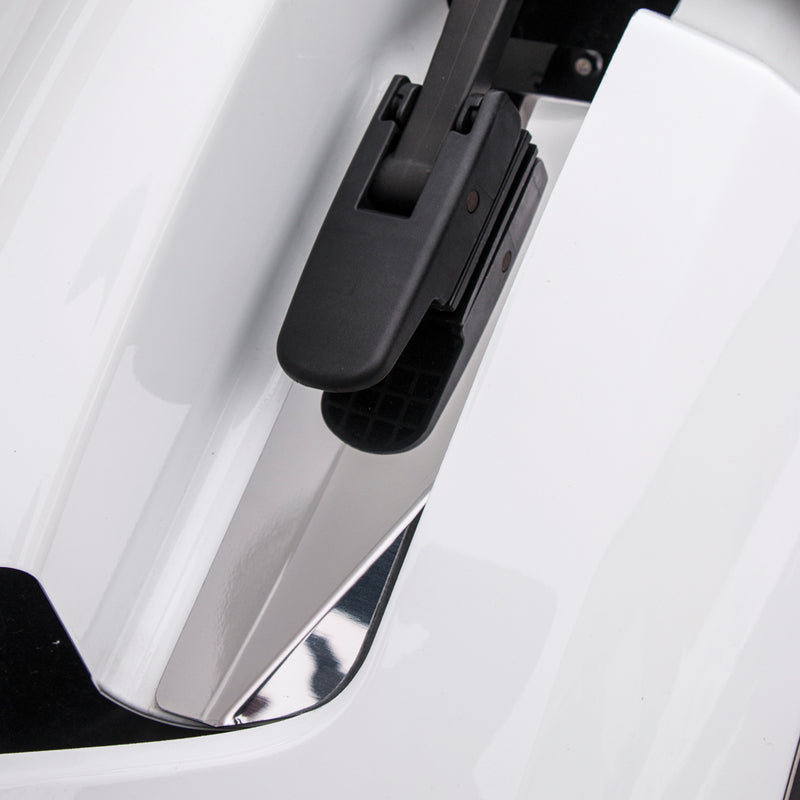 Peterbilt 579 stainless steel hood strap trims