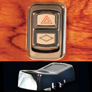 Rockwood Peterbilt 386/389 2006+ chrome plastic actuator switches