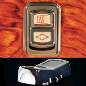 Rockwood Peterbilt 386/389 2006+ chrome plastic actuator switches