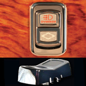 Rockwood Peterbilt 386/389 2006+ chrome plastic actuator switches