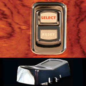 Rockwood Peterbilt 386/389 2006+ chrome plastic actuator switches