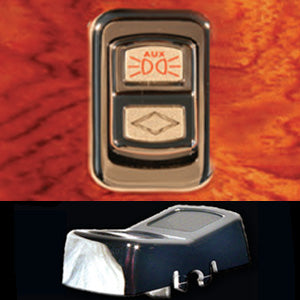 Rockwood Peterbilt 386/389 2006+ chrome plastic actuator switches