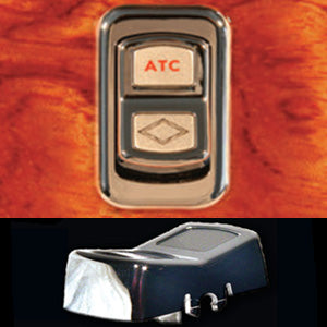 Rockwood Peterbilt 386/389 2006+ chrome plastic actuator switches