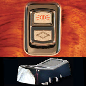 Rockwood Peterbilt 386/389 2006+ chrome plastic actuator switches