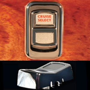 Rockwood Peterbilt 386/389 2006+ chrome plastic actuator switches