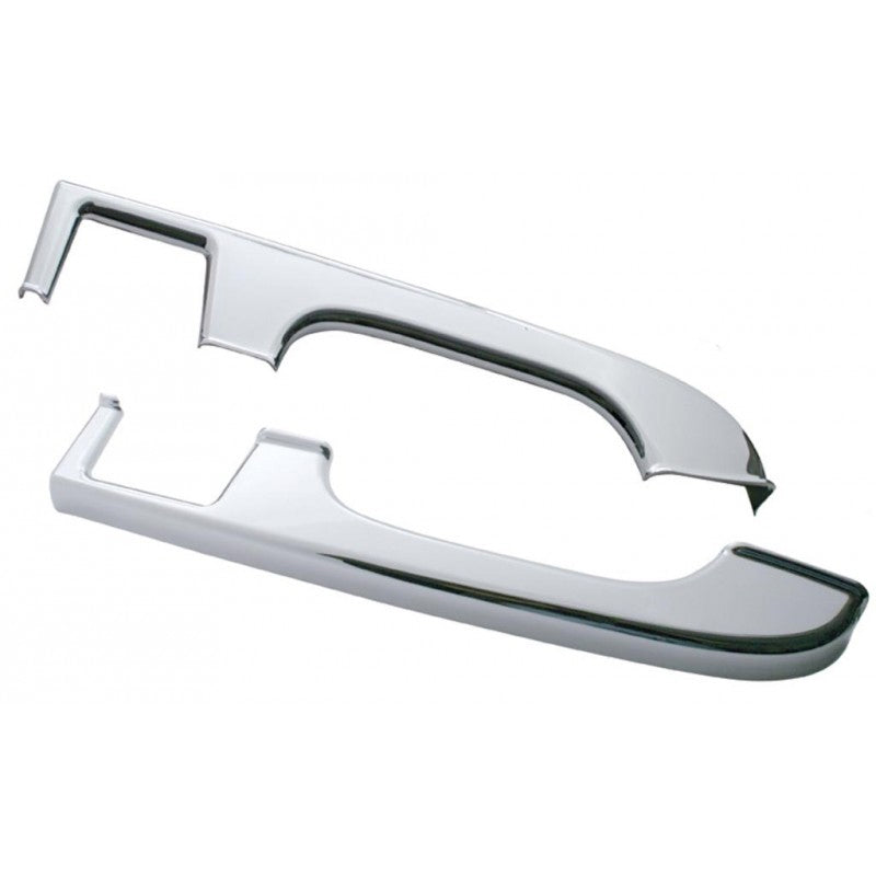 Freightliner Century/Coronado/Columbia chrome plastic door armrest covers - PAIR