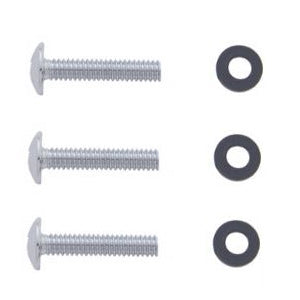 Peterbilt -2005 chrome steel window sill mounting screws, 12 piece set