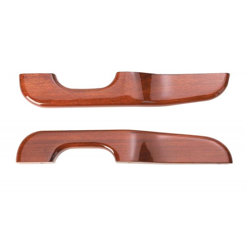 Peterbilt -2001 ash wood reversed contour style armrest - PAIR