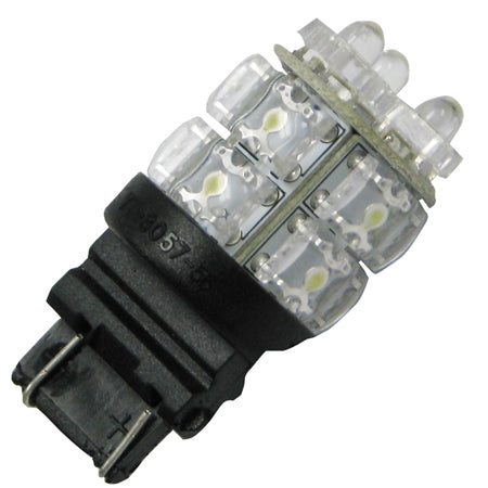 White 3156 13-diode 360 degree view LED light bulb