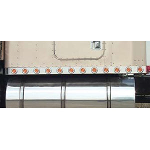 Kenworth 72" aero sleeper light panels w/wing extensions and 24 round 2" light holes