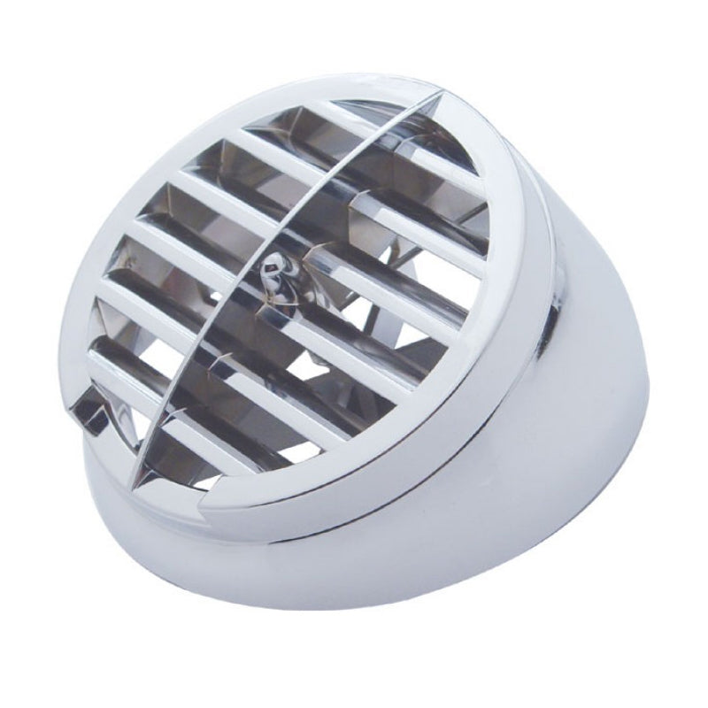 Peterbilt 359/379 chrome plastic round air conditioner/heater vent