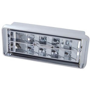 Kenworth -2001 chrome plastic air conditioner/heater vent - Center