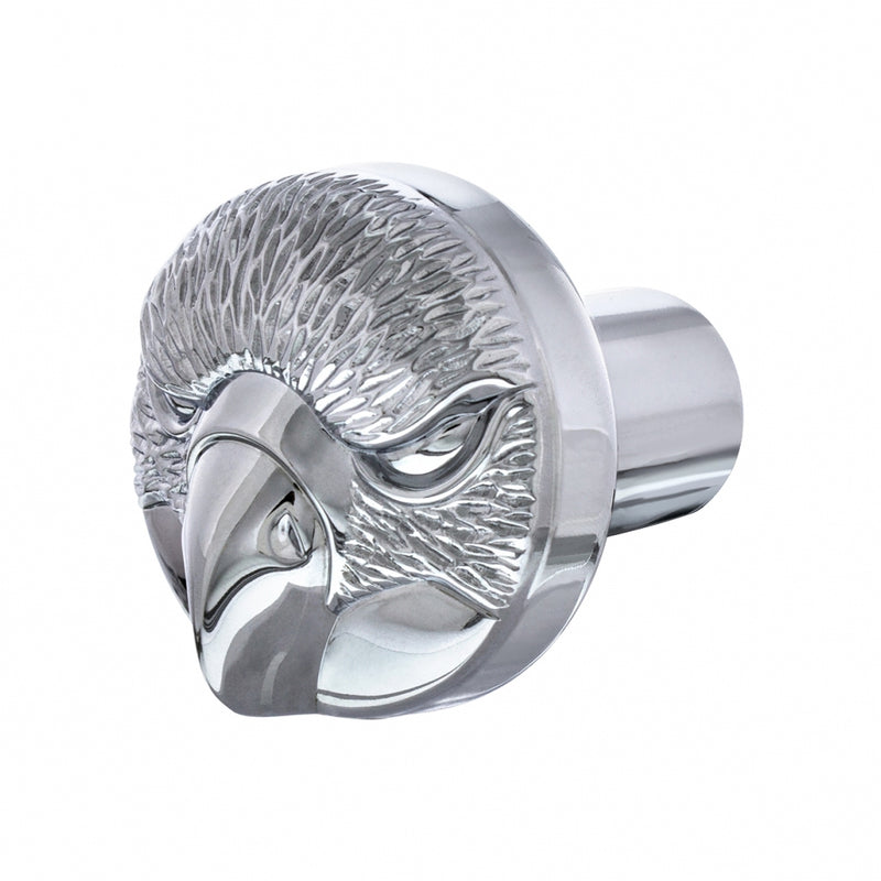 "Eagle" chrome aluminum threaded tractor/trailer air brake knob - SINGLE