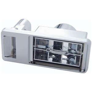Kenworth -2001 chrome plastic air conditioner/heater vent - Passenger's Side