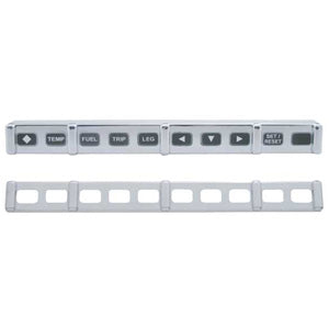 Freightliner Century/Columbia chrome plastic engine keypad push button panel bezel